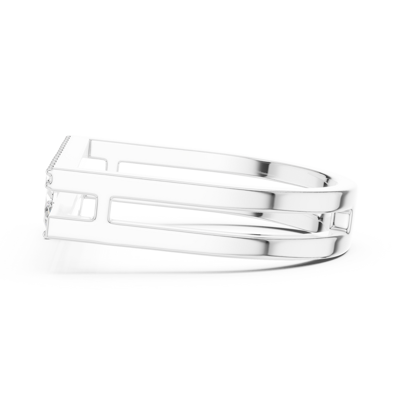 Ladies Ring SBWR(21)@7 - White Gold - Image