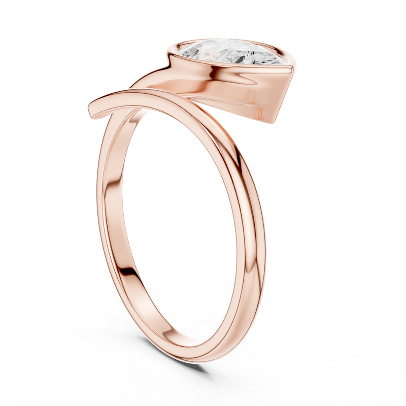 Ladies Ring SBWR(22)@7 - Rose Gold - Image