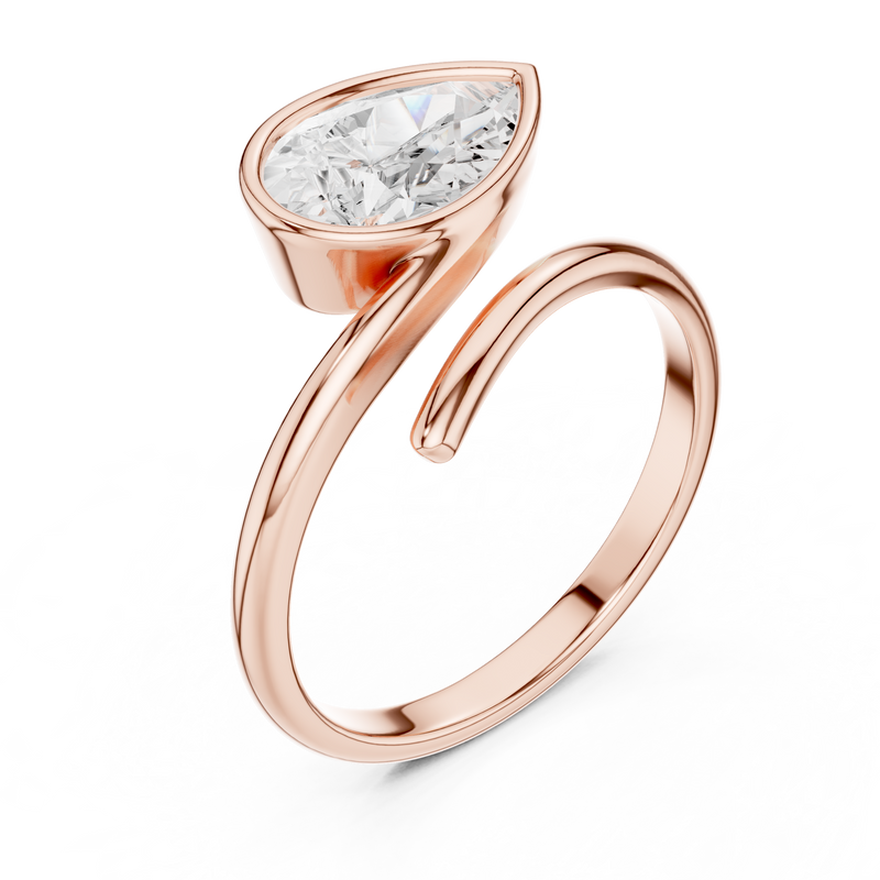 Ladies Ring SBWR(22)@7 - Rose Gold - Image