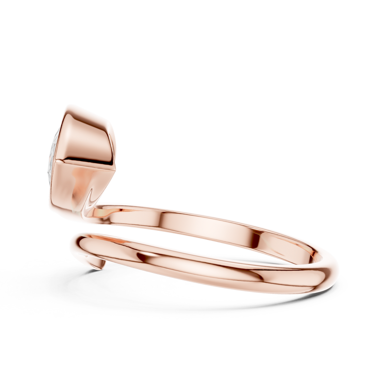 Ladies Ring SBWR(22)@7 - Rose Gold - Image