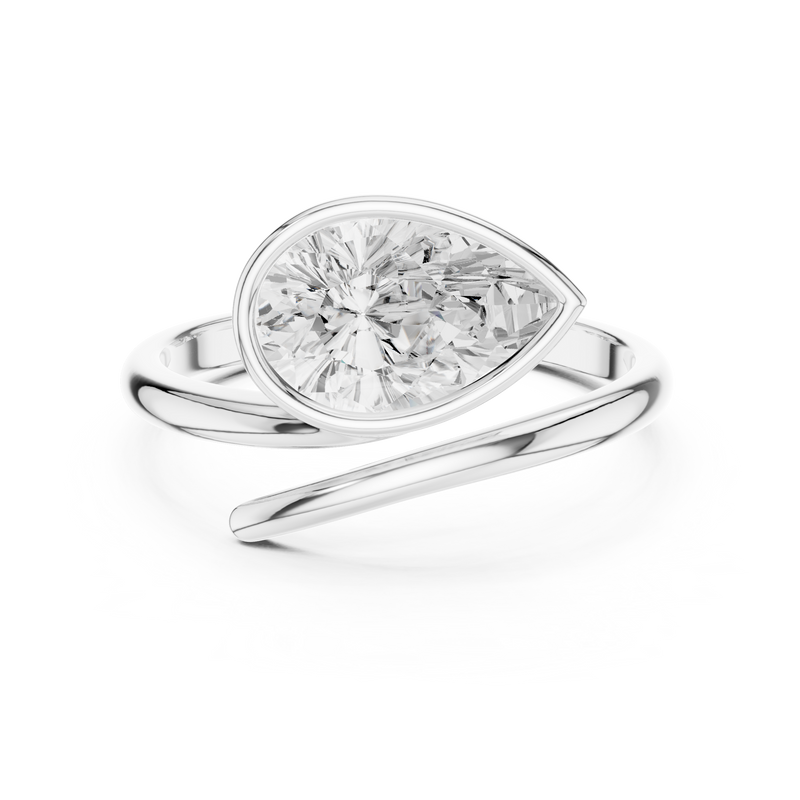 Ladies Ring SBWR(22)@7 - White Gold - Image
