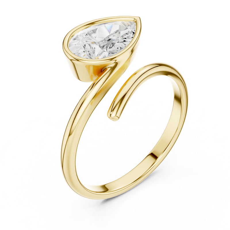 Ladies Ring SBWR(22)@7 - Yellow Gold - Image