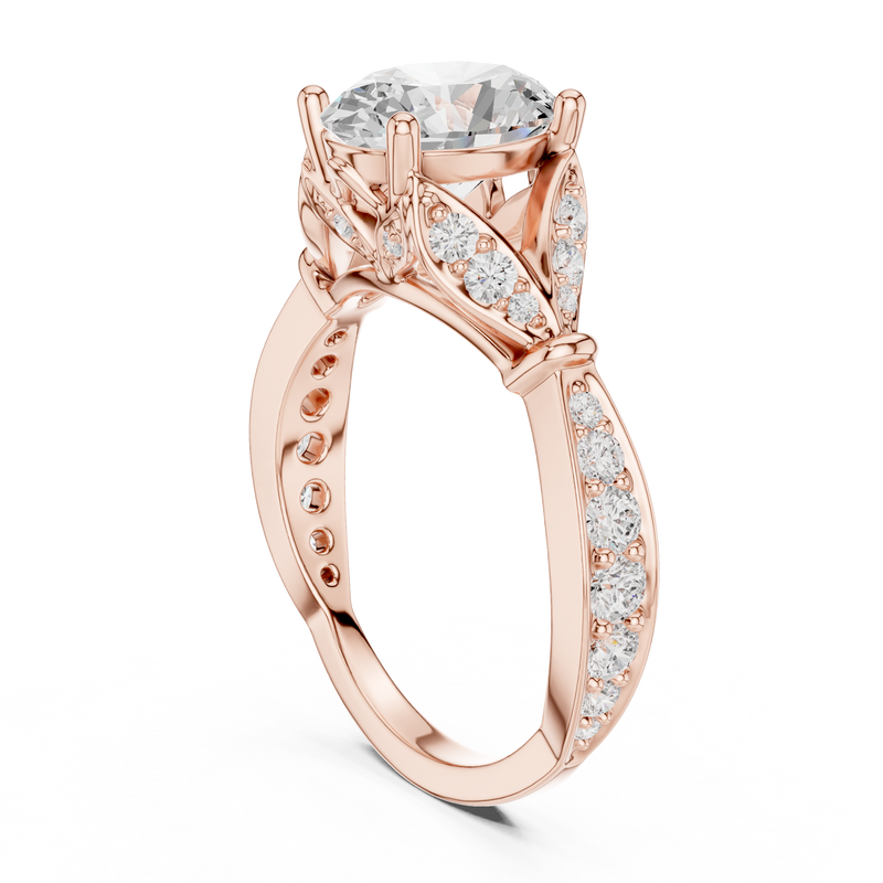 Ladies Ring SBWR(23)@7 - Rose Gold - Image