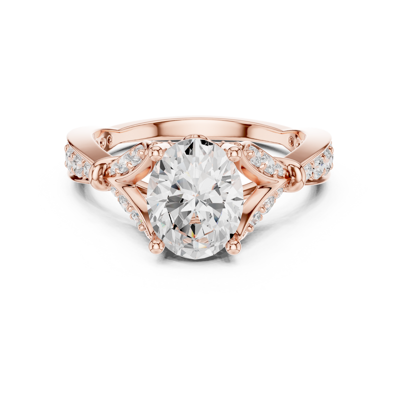 Ladies Ring SBWR(23)@7 - Rose Gold - Image