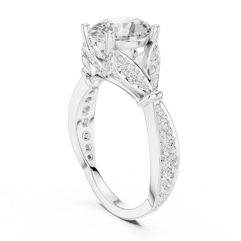 Ladies Ring SBWR(23)@7 - White Gold - Image