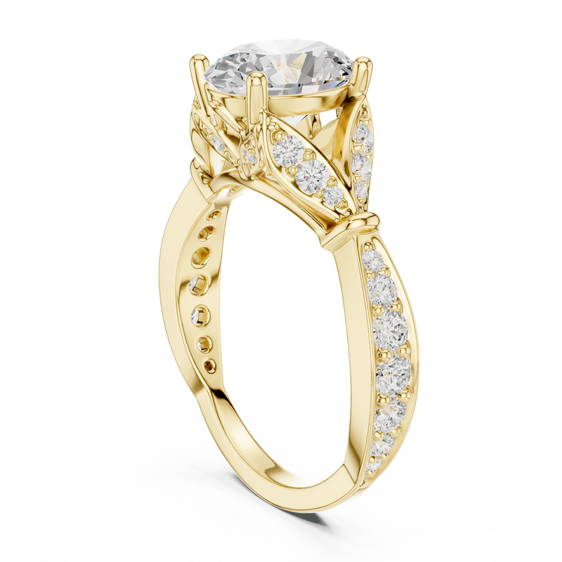 Ladies Ring SBWR(23)@7 - Yellow Gold - Image