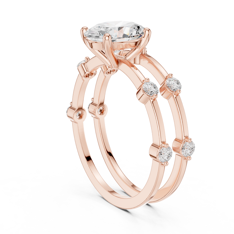 Ladies Ring SBWR(24)@7 - Rose Gold - Image