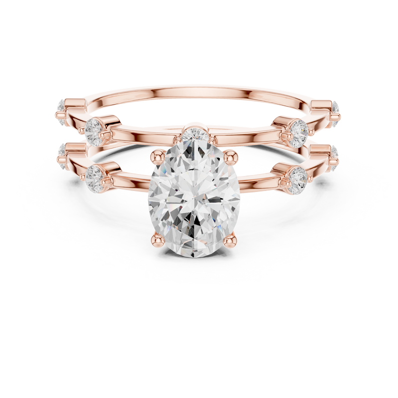 Ladies Ring SBWR(24)@7 - Rose Gold - Image