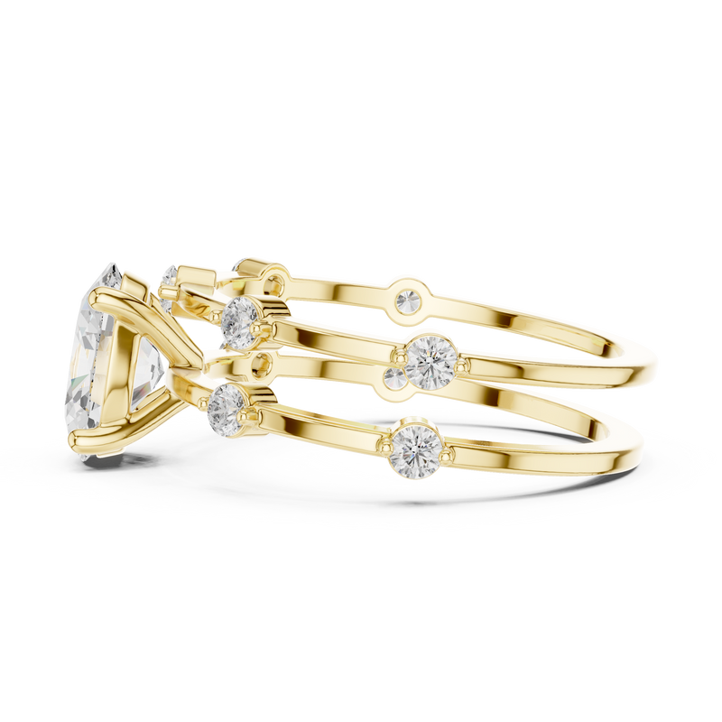 Ladies Ring SBWR(24)@7 - Yellow Gold - Image