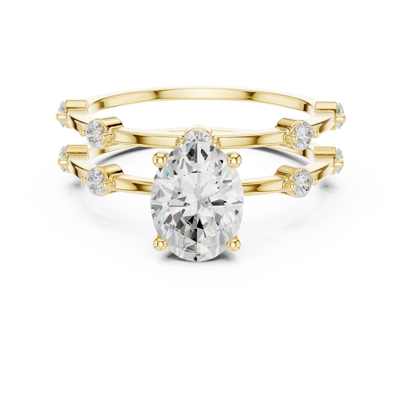 Ladies Ring SBWR(24)@7 - Yellow Gold - Image
