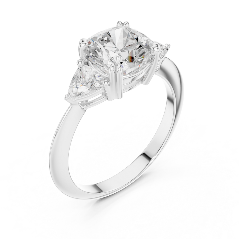 Ladies Ring SBWR(25)@7 - White Gold - Image