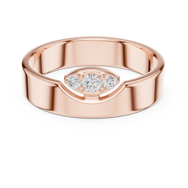 Ladies Ring SBWR(26)@7 - Rose Gold - Image