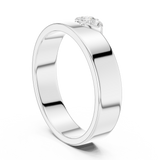 Ladies Ring SBWR(26)@7 - White Gold - Image