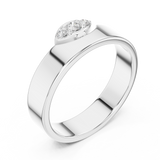 Ladies Ring SBWR(26)@7 - White Gold - Image