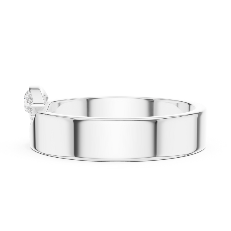 Ladies Ring SBWR(26)@7 - White Gold - Image