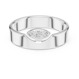 Ladies Ring SBWR(26)@7 - White Gold - Image