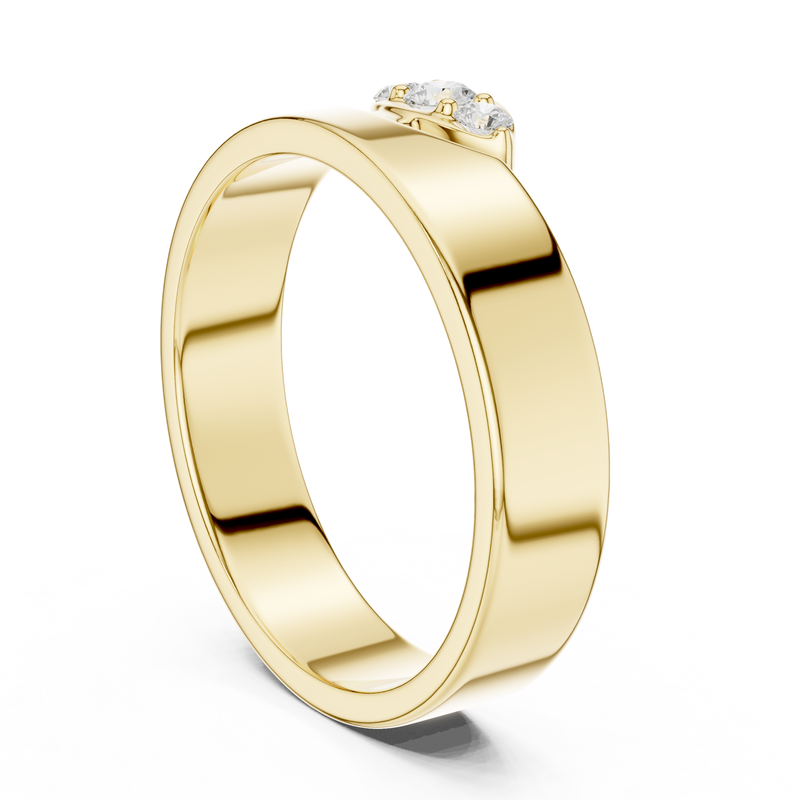 Ladies Ring SBWR(26)@7 - Yellow Gold - Image