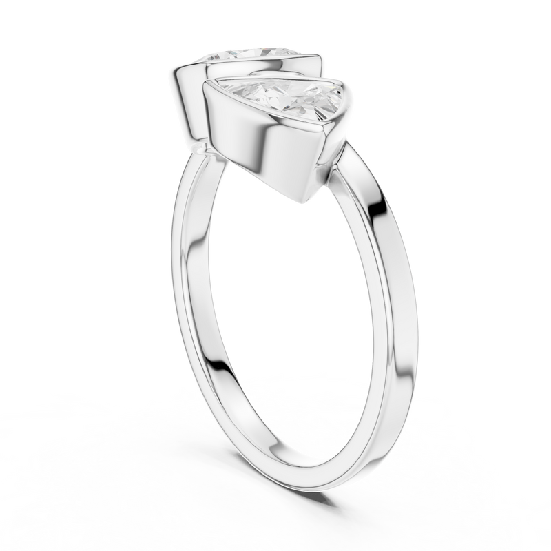 Ladies Ring SBWR(27)@7 - White Gold - Image
