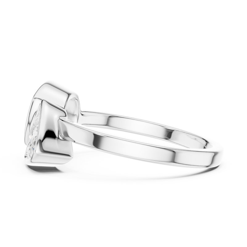 Ladies Ring SBWR(27)@7 - White Gold - Image