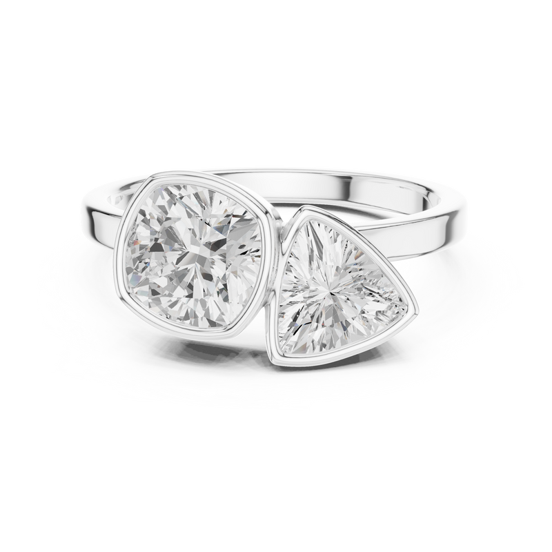 Ladies Ring SBWR(27)@7 - White Gold - Image