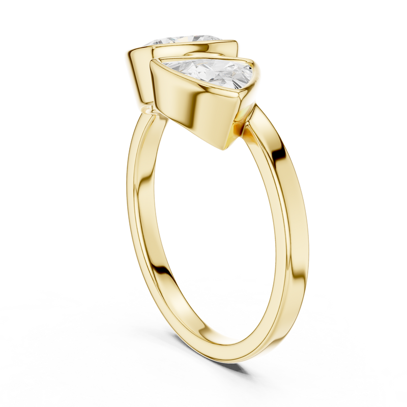 Ladies Ring SBWR(27)@7 - Yellow Gold - Image