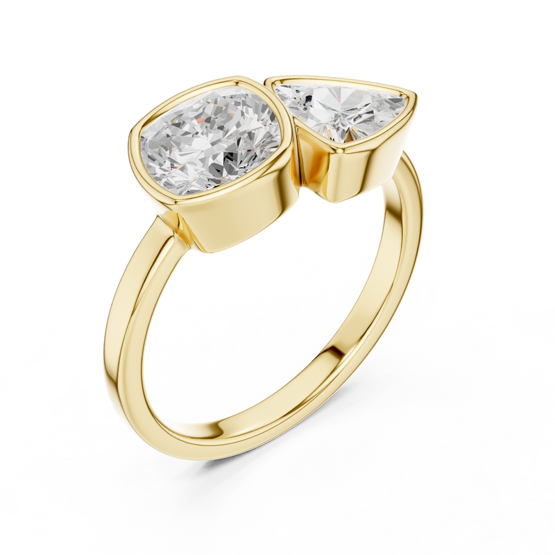 Ladies Ring SBWR(27)@7 - Yellow Gold - Image