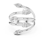 Ladies Ring SBWR(28)@7 - White Gold - Image