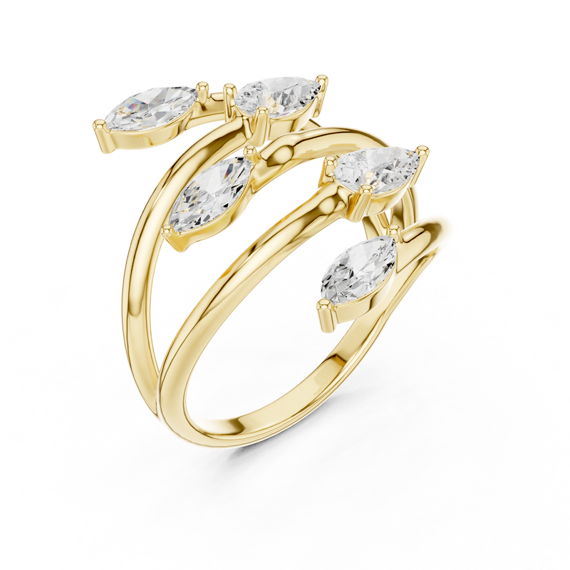 Ladies Ring SBWR(28)@7 - Yellow Gold - Image
