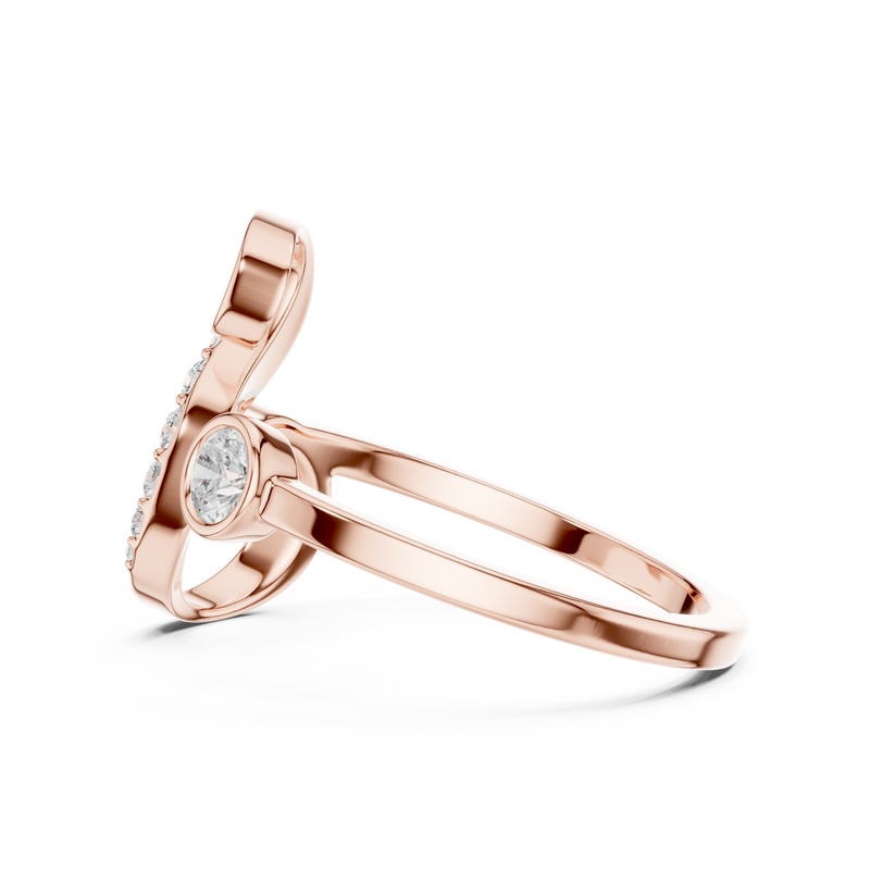 Ladies Ring SBWR(29)@7 - Rose Gold - Image