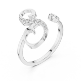 Ladies Ring SBWR(29)@7 - White Gold - Image