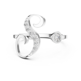 Ladies Ring SBWR(29)@7 - White Gold - Image