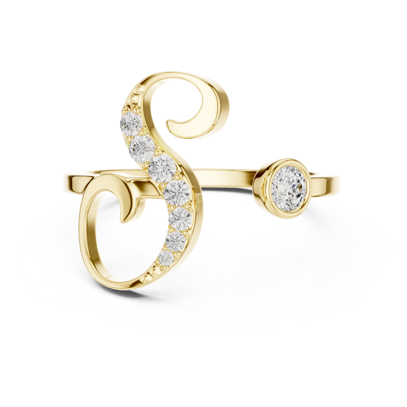 Ladies Ring SBWR(29)@7 - Yellow Gold - Image