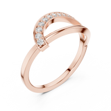 Ladies Ring SBWR(2)@7 - Rose Gold - Image
