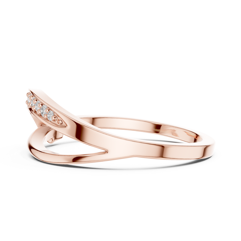 Ladies Ring SBWR(2)@7 - Rose Gold - Image