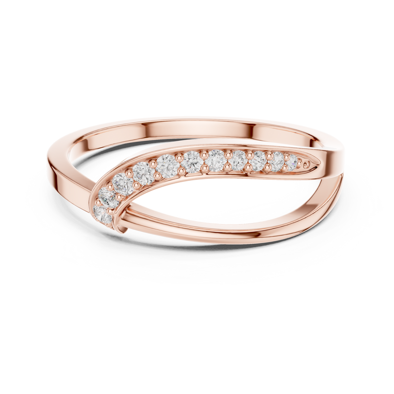 Ladies Ring SBWR(2)@7 - Rose Gold - Image
