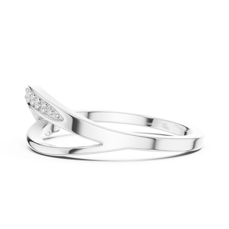 Ladies Ring SBWR(2)@7 - White Gold - Image