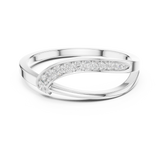 Ladies Ring SBWR(2)@7 - White Gold - Image