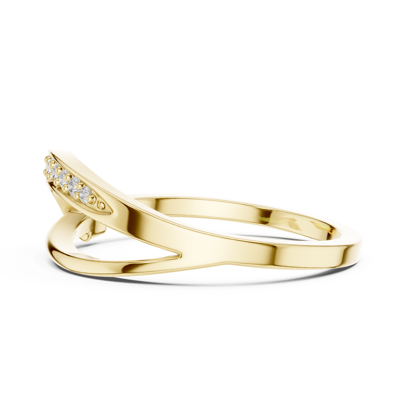 Ladies Ring SBWR(2)@7 - Yellow Gold - Image