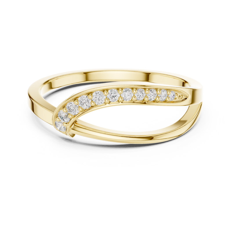 Ladies Ring SBWR(2)@7 - Yellow Gold - Image