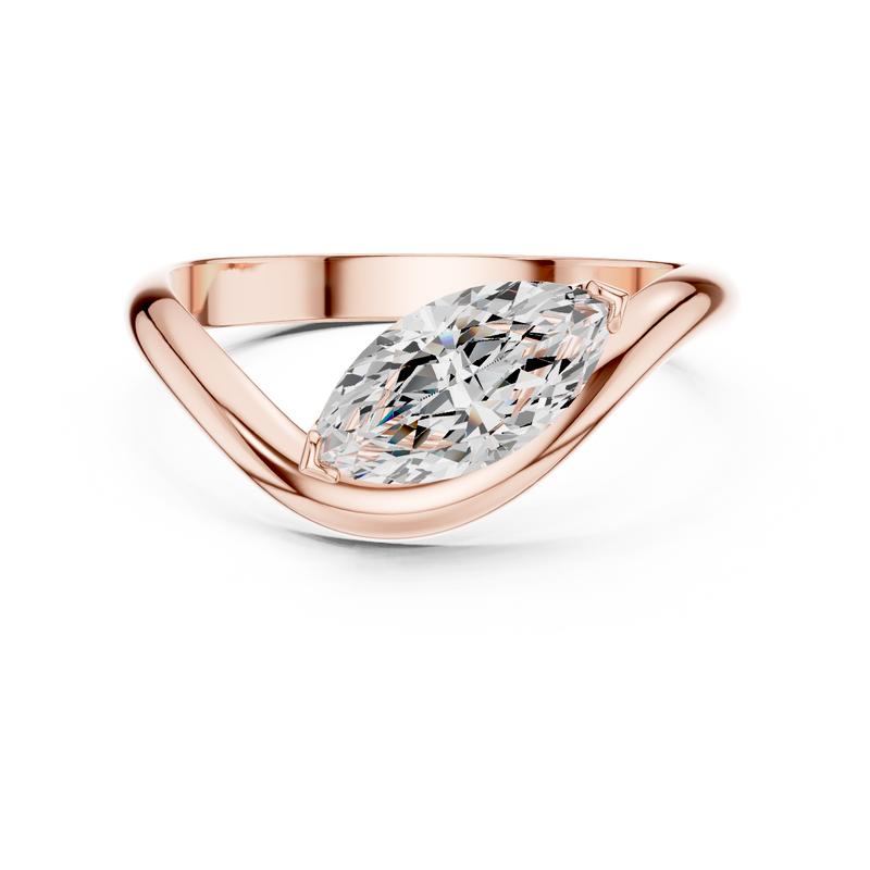 Ladies Ring SBWR(30)@7 - Rose Gold - Image