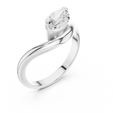 Ladies Ring SBWR(30)@7 - White Gold - Image