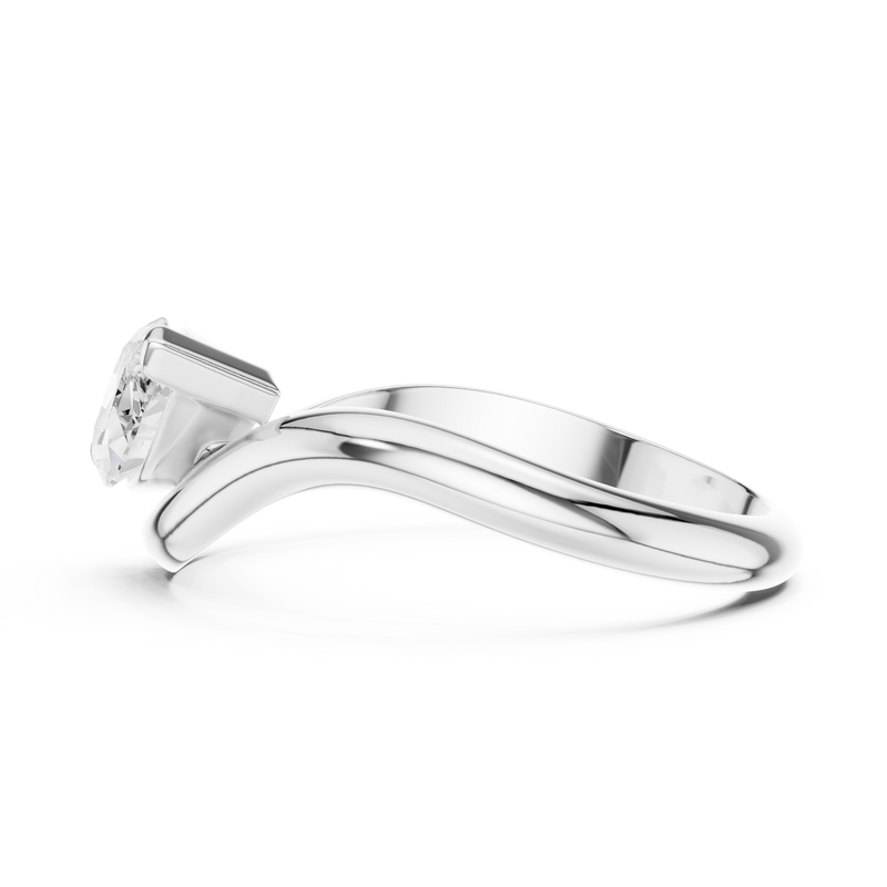 Ladies Ring SBWR(30)@7 - White Gold - Image
