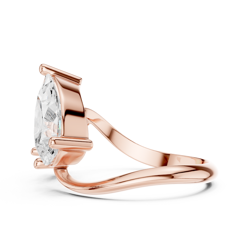 Ladies Ring SBWR(31)@7 - Rose Gold - Image