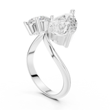 Ladies Ring SBWR(31)@7 - White Gold - Image