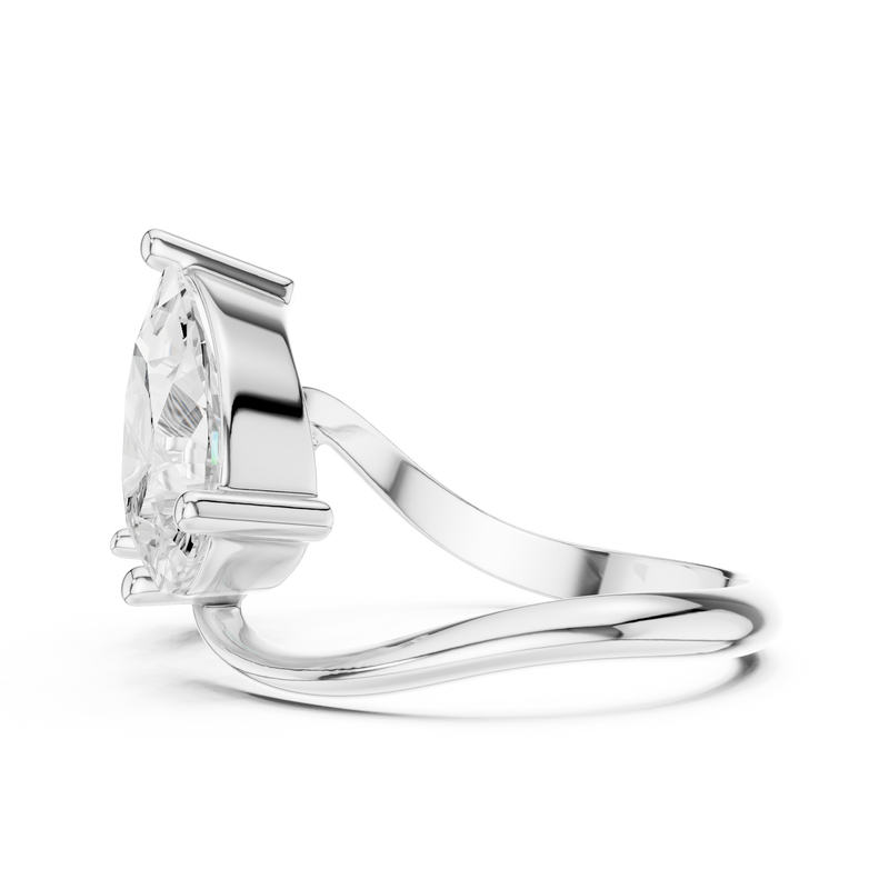 Ladies Ring SBWR(31)@7 - White Gold - Image