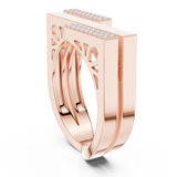 Ladies Ring SBWR(32)@7 - Rose Gold - Image