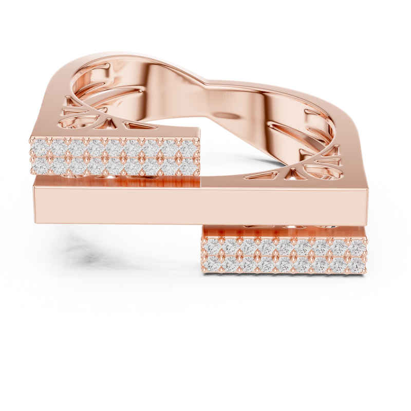 Ladies Ring SBWR(32)@7 - Rose Gold - Image