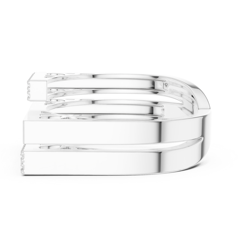 Ladies Ring SBWR(32)@7 - White Gold - Image