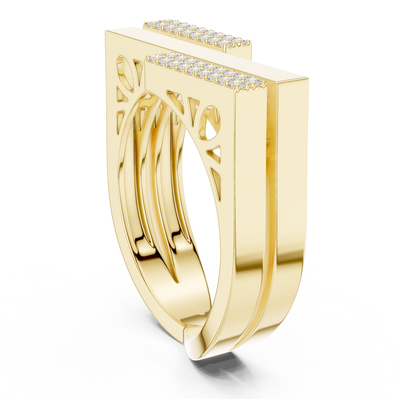Ladies Ring SBWR(32)@7 - Yellow Gold - Image