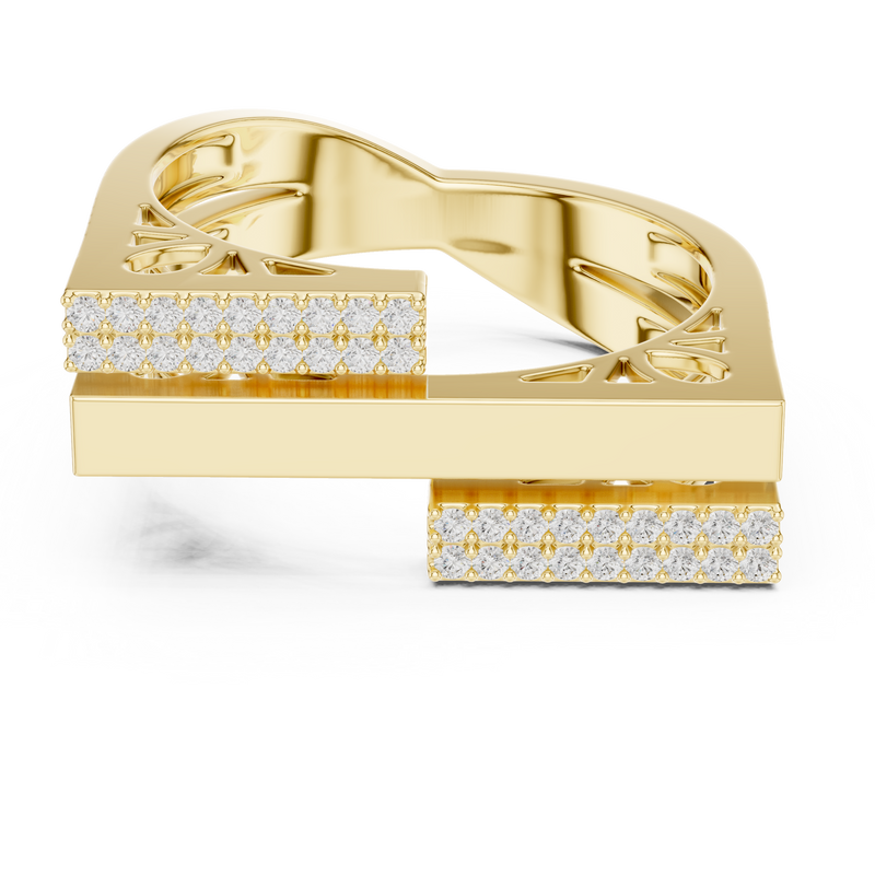 Ladies Ring SBWR(32)@7 - Yellow Gold - Image